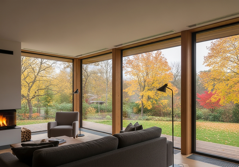 Okna tarasowe – komfort jesiennych wieczorów